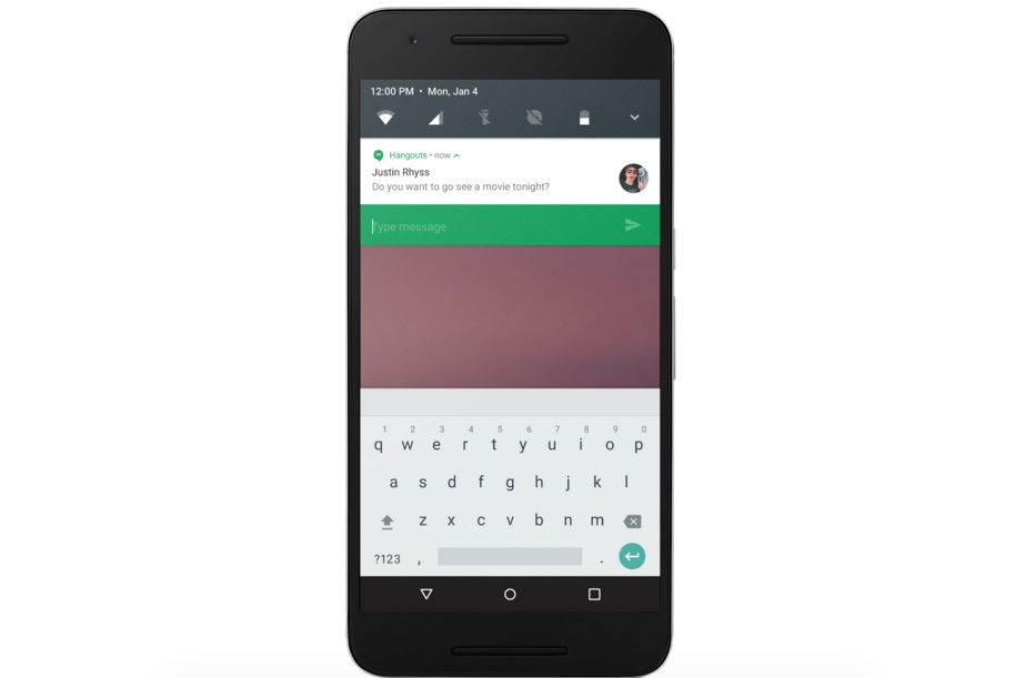 ... first developer preview of the Android N with Android Beta program